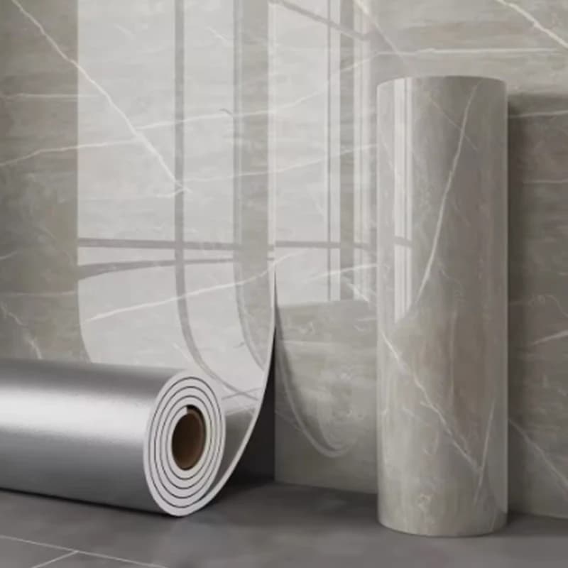 1 roll of wallpaper for bedroom in thick marble foam imitation ceramic tiles self-adhesive wallpaper kitchen anti stained oil wall sticker