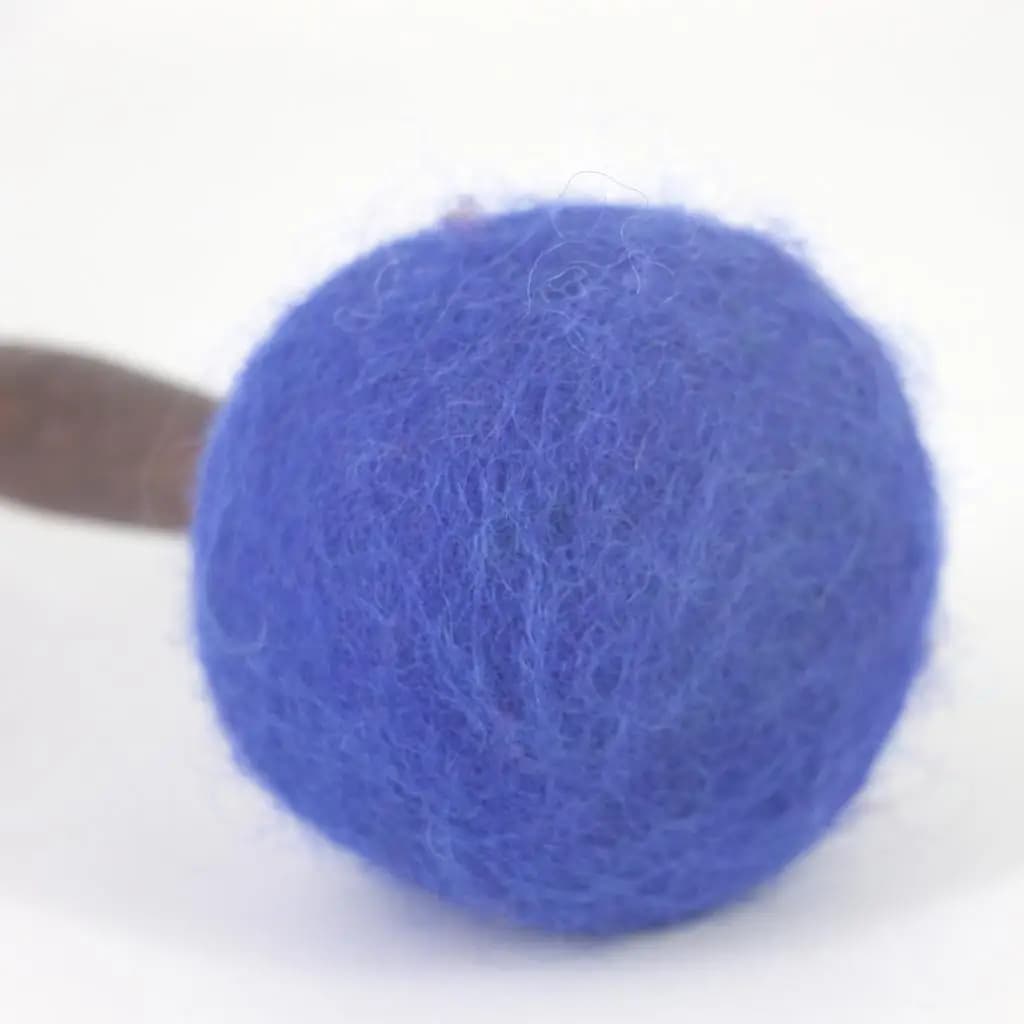 Singing Bowl Wood Mallet Wool Felt Striker Wooden Stick Meditation Buddhism Yoga Art Crafts for Relaxation