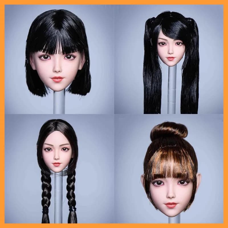 In Magazzino 1/6 Bilancia YMTOYS YMT053 Dolce Dolce Asiatico Soldato Testa Intagliare Misura 12 pollici Action Figure Giocattoli di Modello