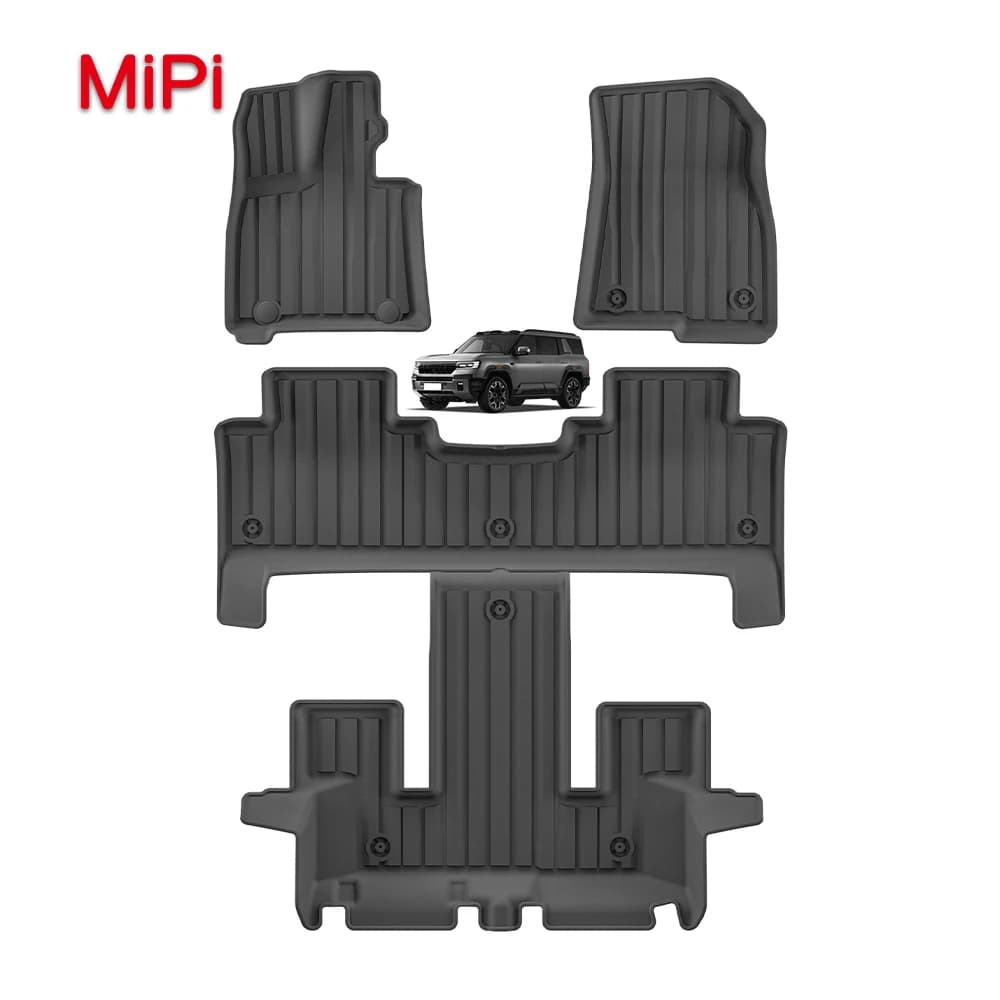 Tappetini Auto 3D in TPE Impermeabili e Facili da Lavare per Formula Leopard 8 Angchengbao 8 2024 2025 6 7 Posti