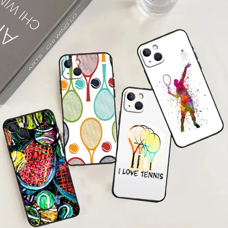 Tennis ball case for iPhone 11 12 13 14 15 16 Pro Max Plus 12 13 Mini XR XS Max 7 8 Cover Coque