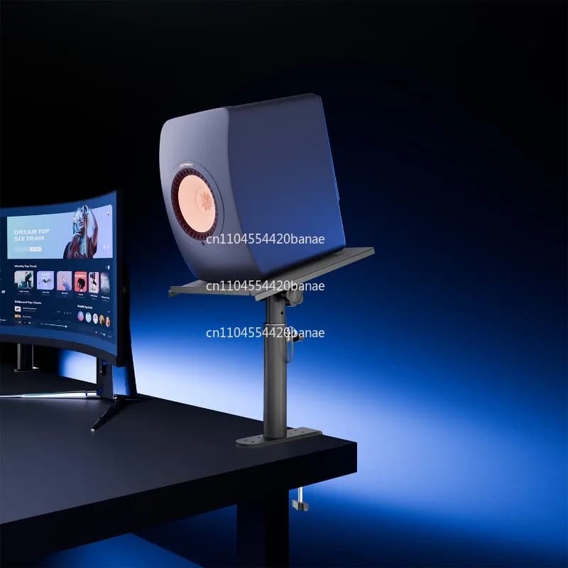 Audio stand Desktop clip Table placement rack Lifting and lowering angle bracket Surround monitor speaker base tripod