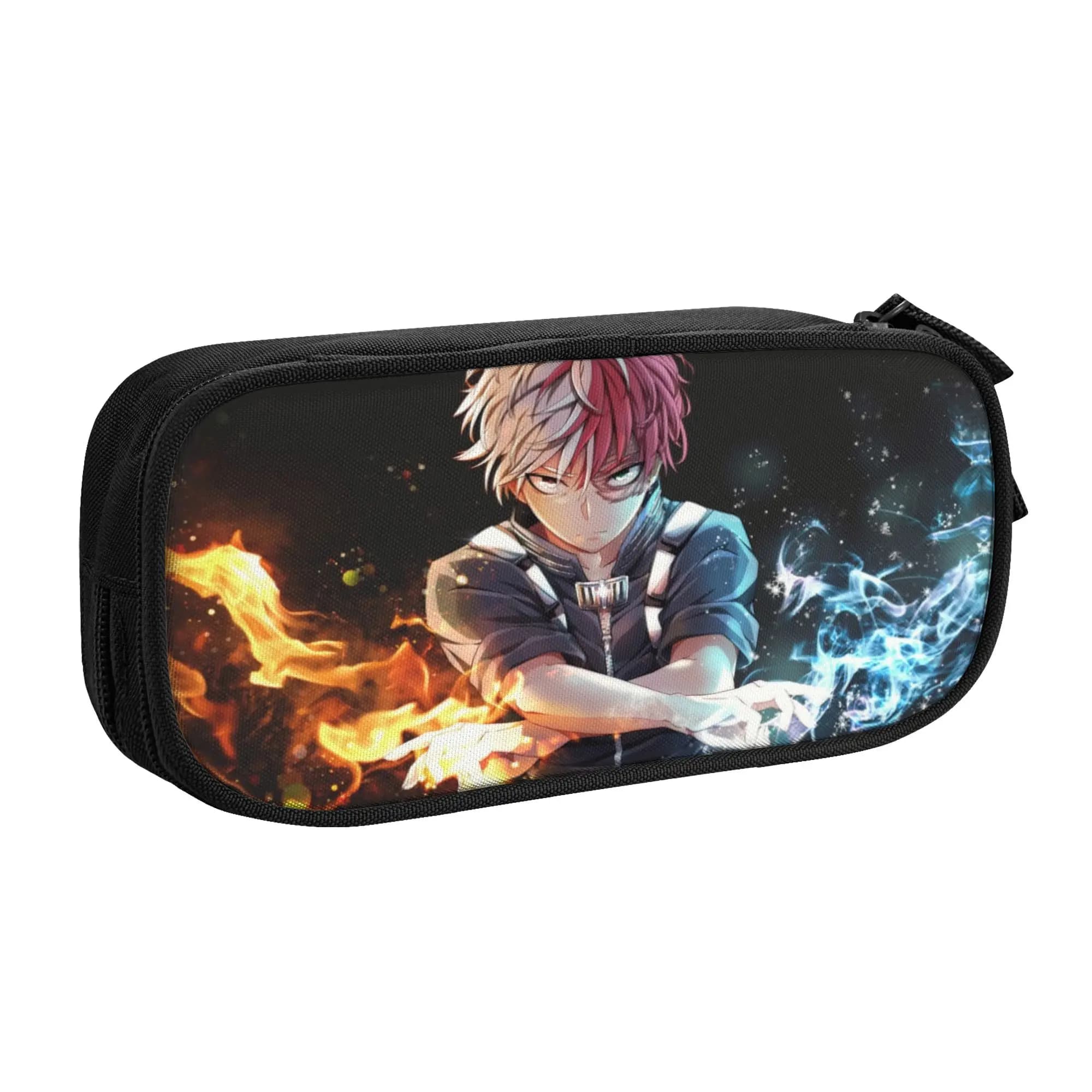 Astuccio Personalizzato Kawaii Cool Anime Todoroki BNHA per Ragazze e Ragazzi, My Hero Academia, Grande Portapenne per Scuola