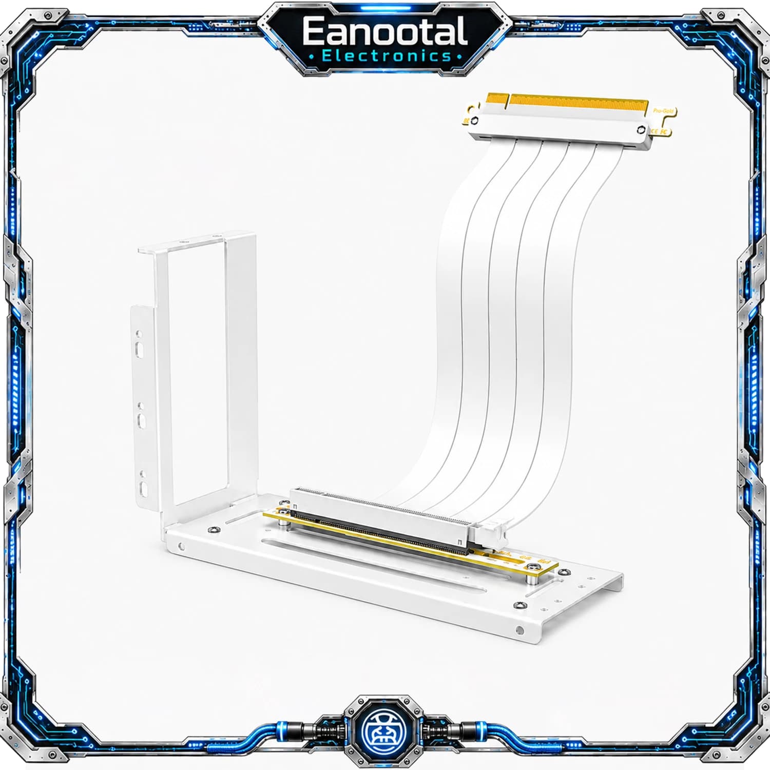 Vertical GPU Mount Bracket, 2 Slots Graphics Card Steering Holder With Hardware, EGPU Dock, External GPU Docking Station