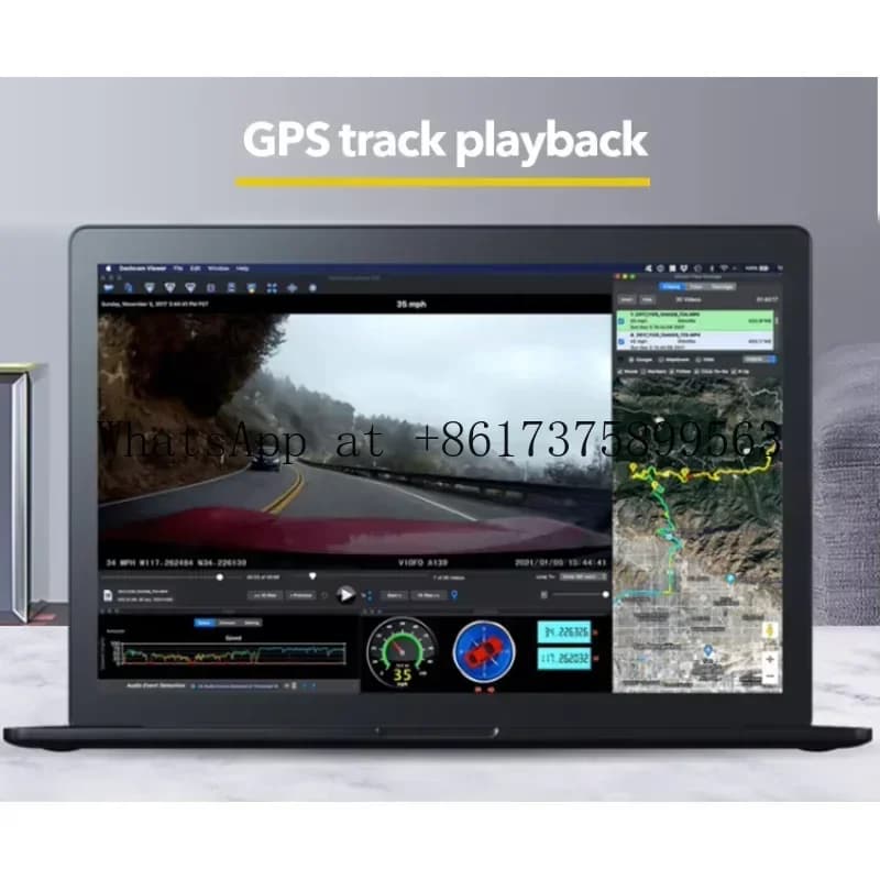 Specchietto retrovisore elettronico HD Touch da 8,88 pollici 2 in 1 con Dash Cam, ADAS, BSD e sistema di assistenza alla retromarcia per la sicurezza alla guida dell'auto