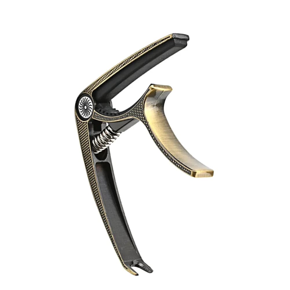Capotasto in Metallo Modificato per Chitarra Classica, Basso, Ukulele, Banjo - Clip Portatile per Accordatura, Accessorio per Chitarra