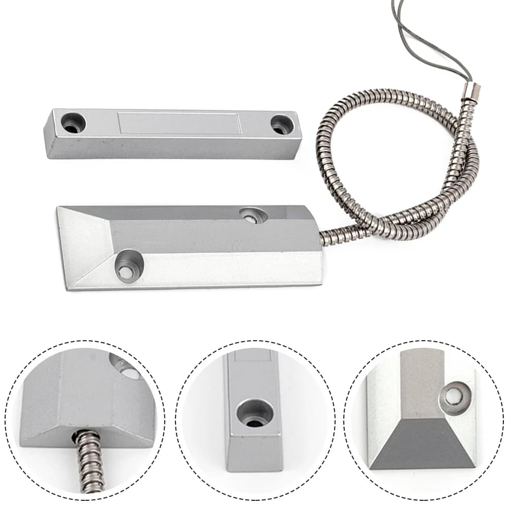 Monitoraggio del cancello di fabbrica 105 X 37 X 9,6 mm Sensore per porta del garage Sistema di sicurezza per porta del garage Sensore di sicurezza Design compatto