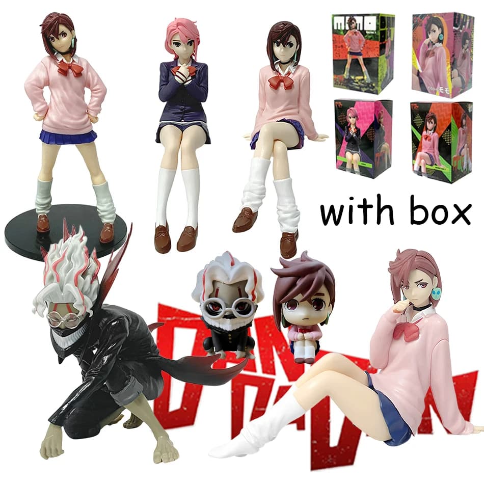 Nuovo Anime Dandadan Ayase Momo Takakura Ken SHFiguarts Highway Granny Trasformato Montaggio PVC Modello Giocattoli Action Figures Regalo