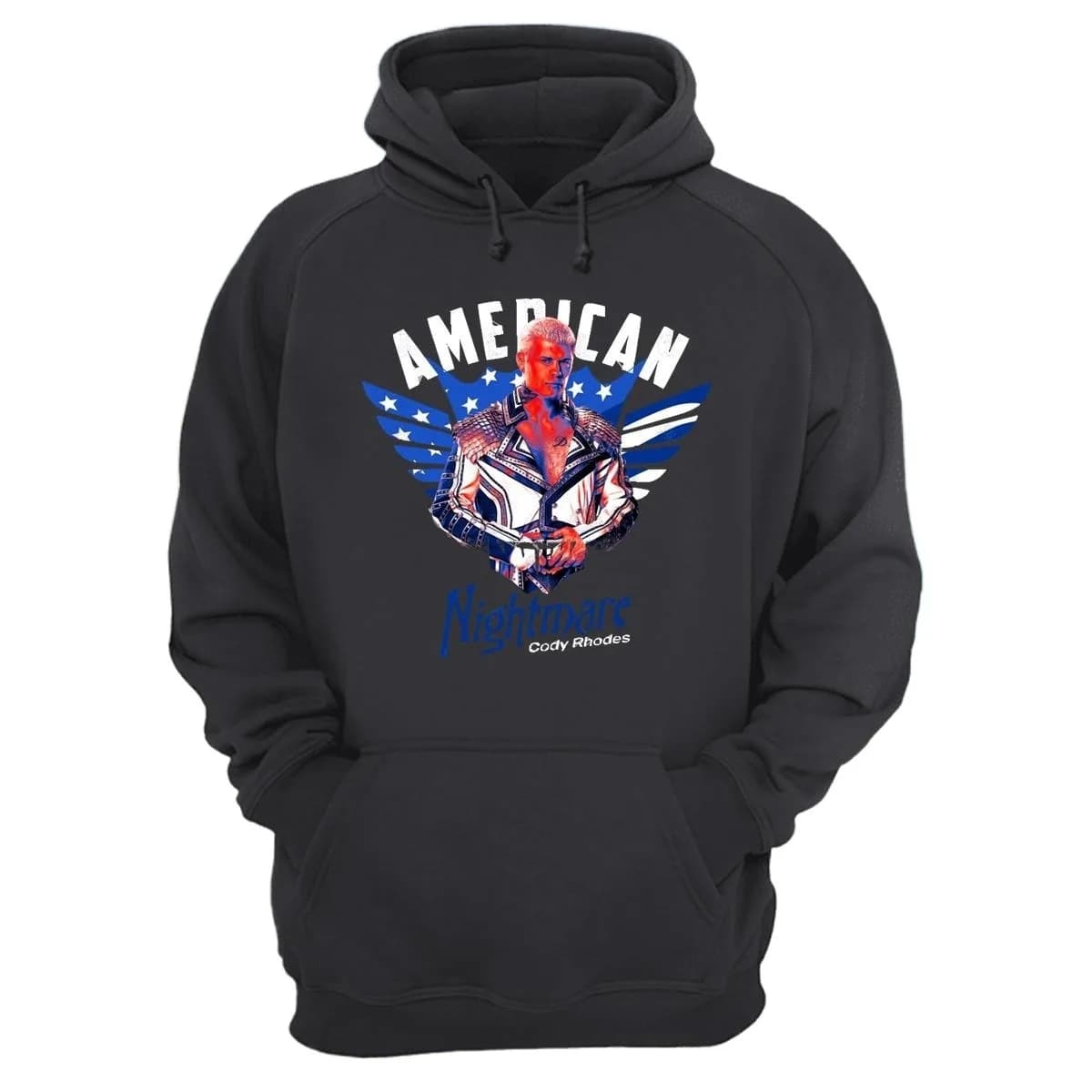Hoodie Cody Rhodes, Merch Vintage, Hip-hop Unisex Sports Sweatshirt, Pullover Kateyes