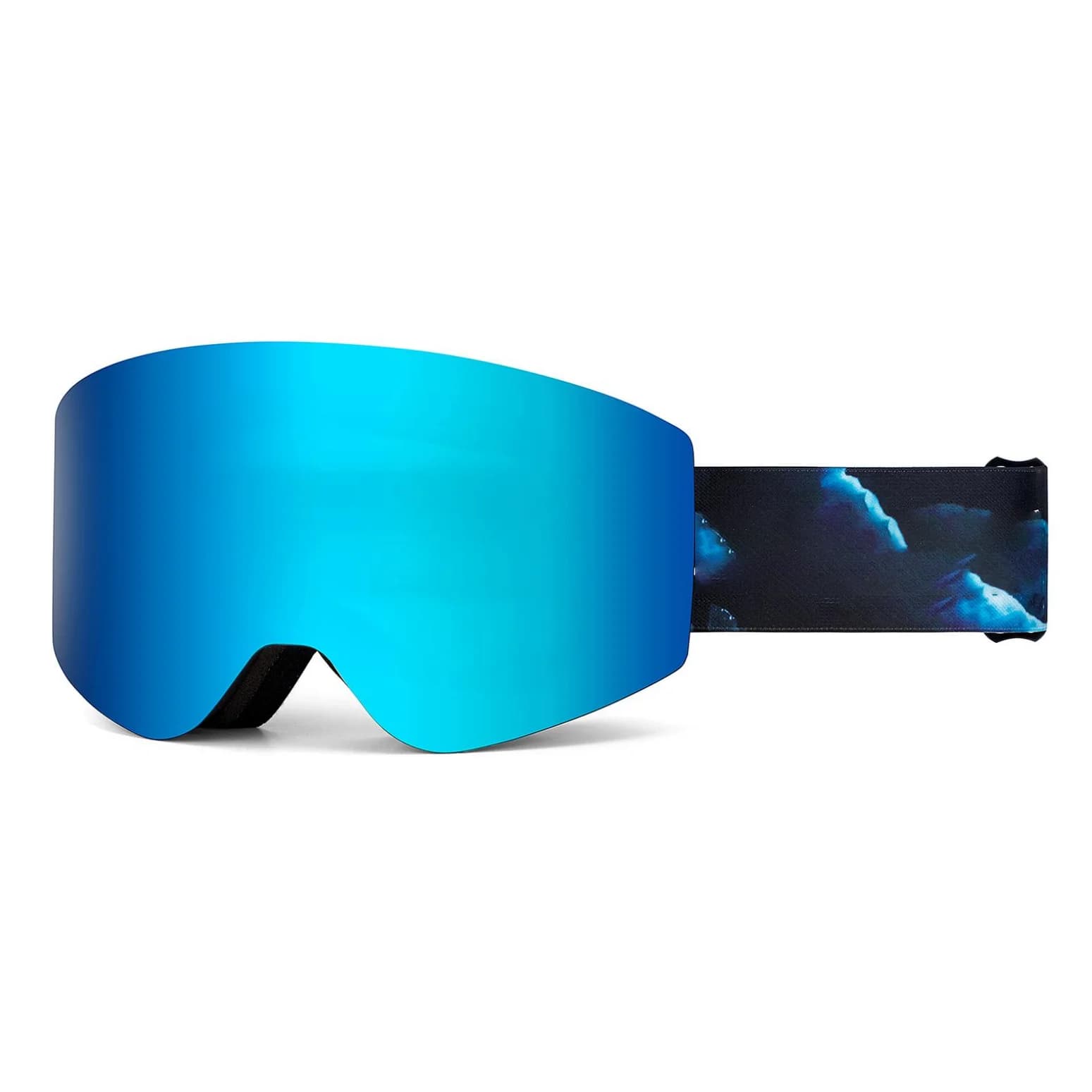 Customized snow goggles Magnetic lenses New locking design, better impact resistance Ski goggles