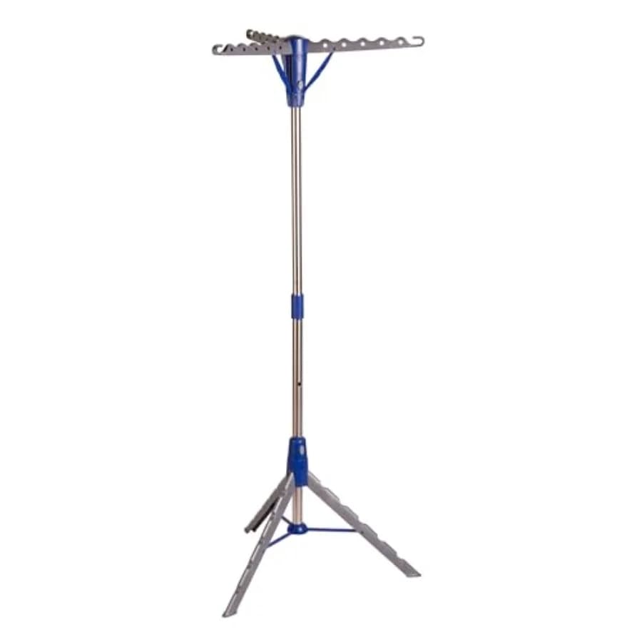 Stainless Steel Folding Drying Machine 64 Inch, Removable Seat Cover, Durable Support for Drying Clothes
