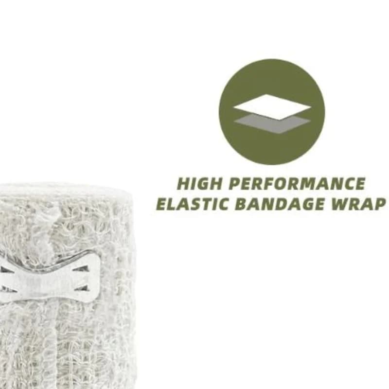New Sale 6pcs Elastic Crepe Bandage First Aid Kit Gauze Wound Dressing Nursing Emergency Care Bandage Outdoor Sports