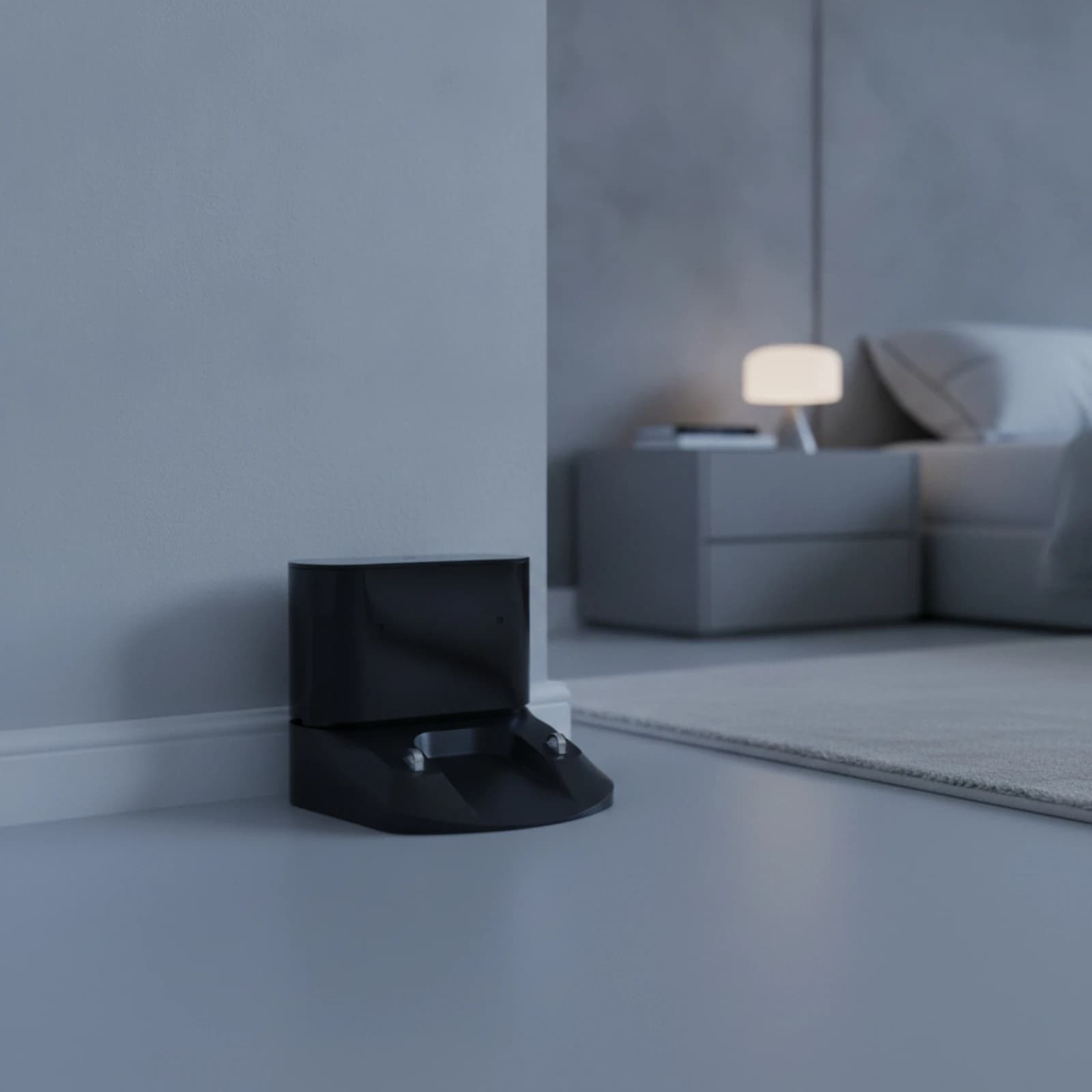 Robot Vacuum Charging Dock Matte Robot Vacuum Charger Replacement Charging Dock Non-Slip Charger Base Plug-and-Play