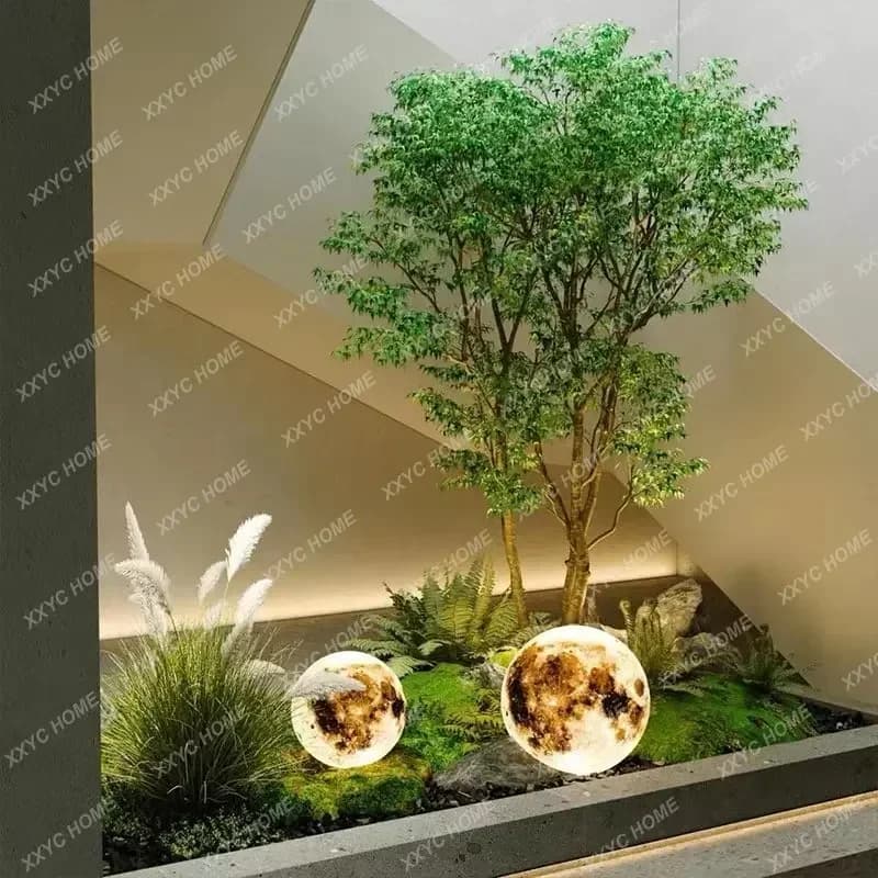 Simulation Green Plant Landscape Artificial Plant Decoration Indoor and Outdoor Large Floor Landscape Imitative Tree