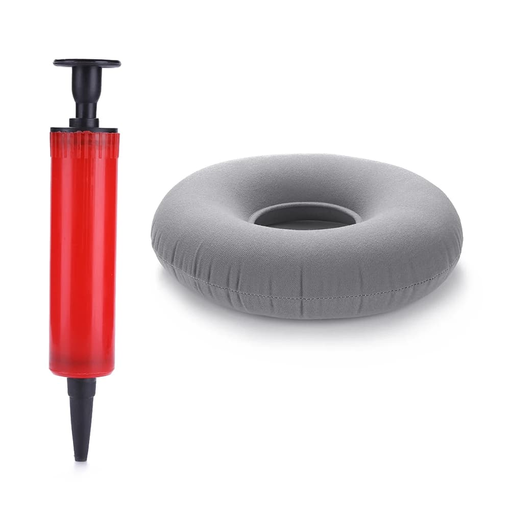 Hemorrhoids and coccige donut cushion, chair cushion, seat donut cushion, hemorrhoids and decubited ulcers