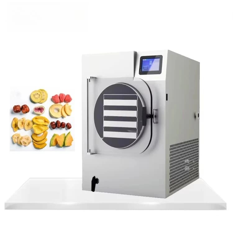 Uso domestico 6kg 8kg Macchina per asciugare caramelle liofilizzate sottovuoto Vendita calda in Germania Macchina per disidratatore alimentare Essiccatore per frutta