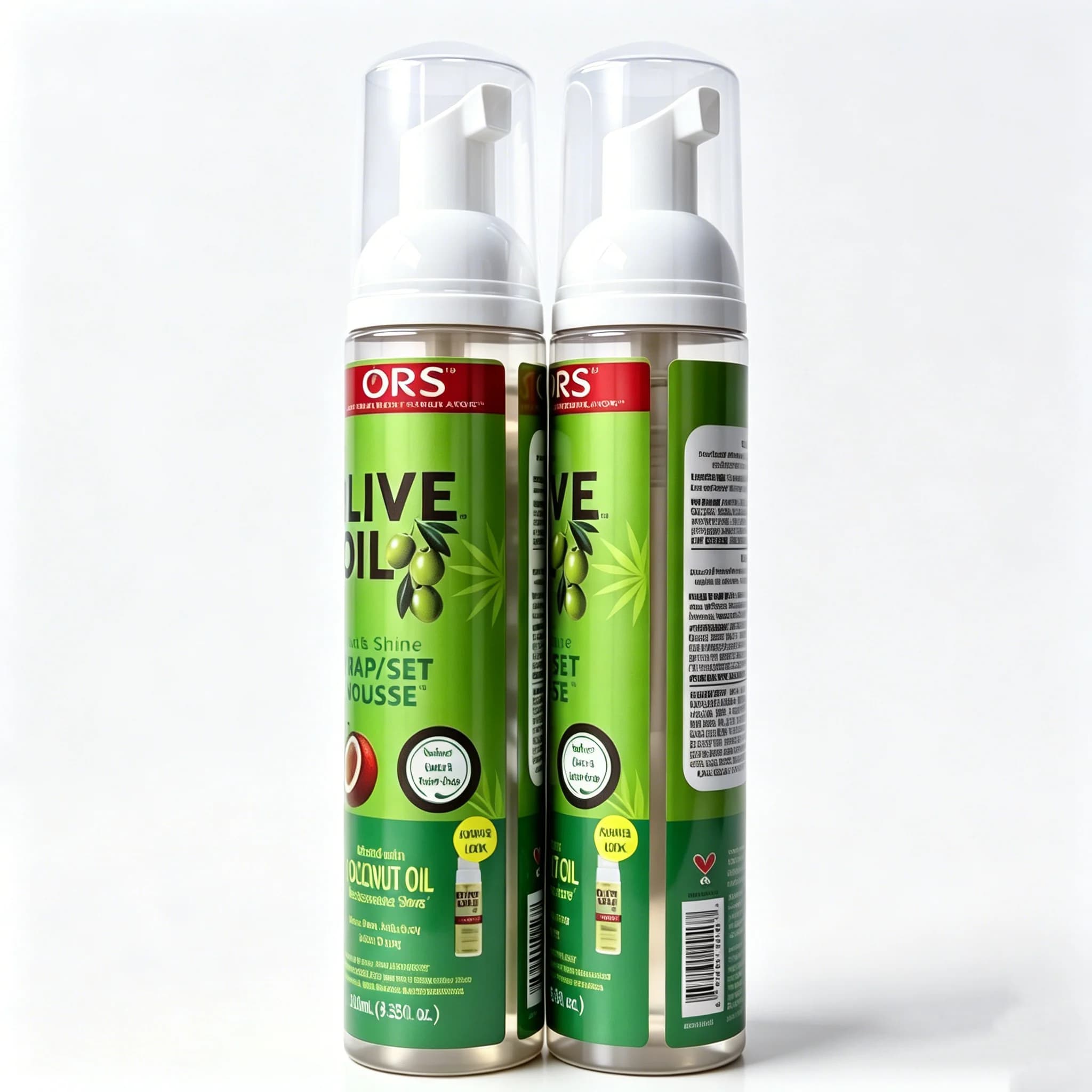 Strong Hold Wrap Foam Hair Mousse - Moisturizing Curl Setting Lotion for Natural Hair - Shine Enhancing Hair Wrap Product