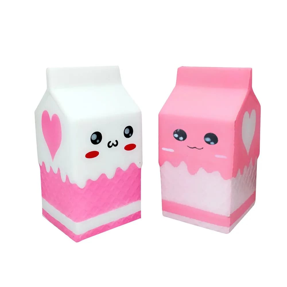 Rosa Spremere Bottiglia Giocattolo antistress Bottiglia di latte in silicone Gioco sensoriale Squishy Biberon Masticabile Massaggiagengive Giocattolo per alleviare l'ansia