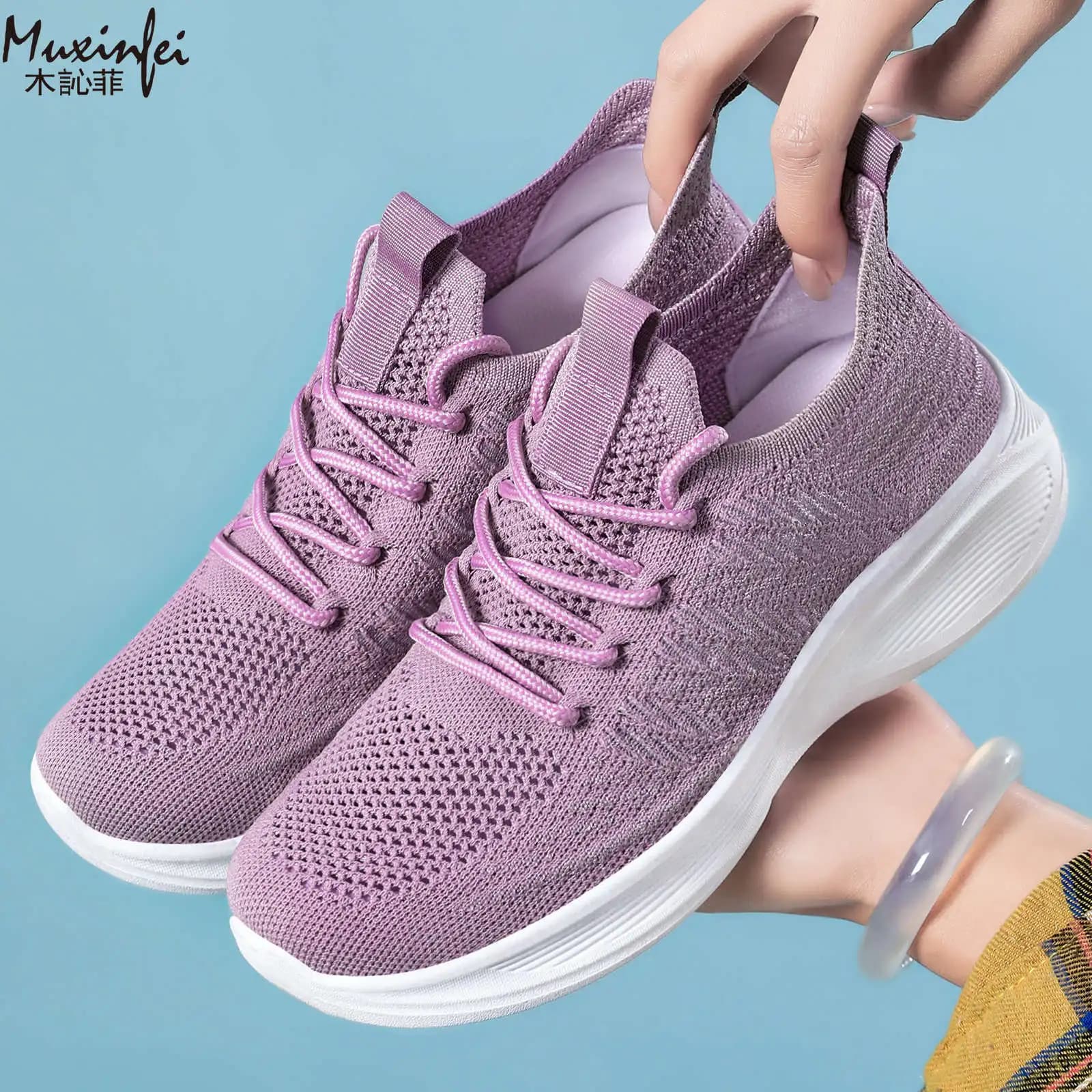 Scarpe Casual Primaverili da Donna, Versatili con Suola Morbida, Comode per i Piedi, Leggere per Camminare e Sport