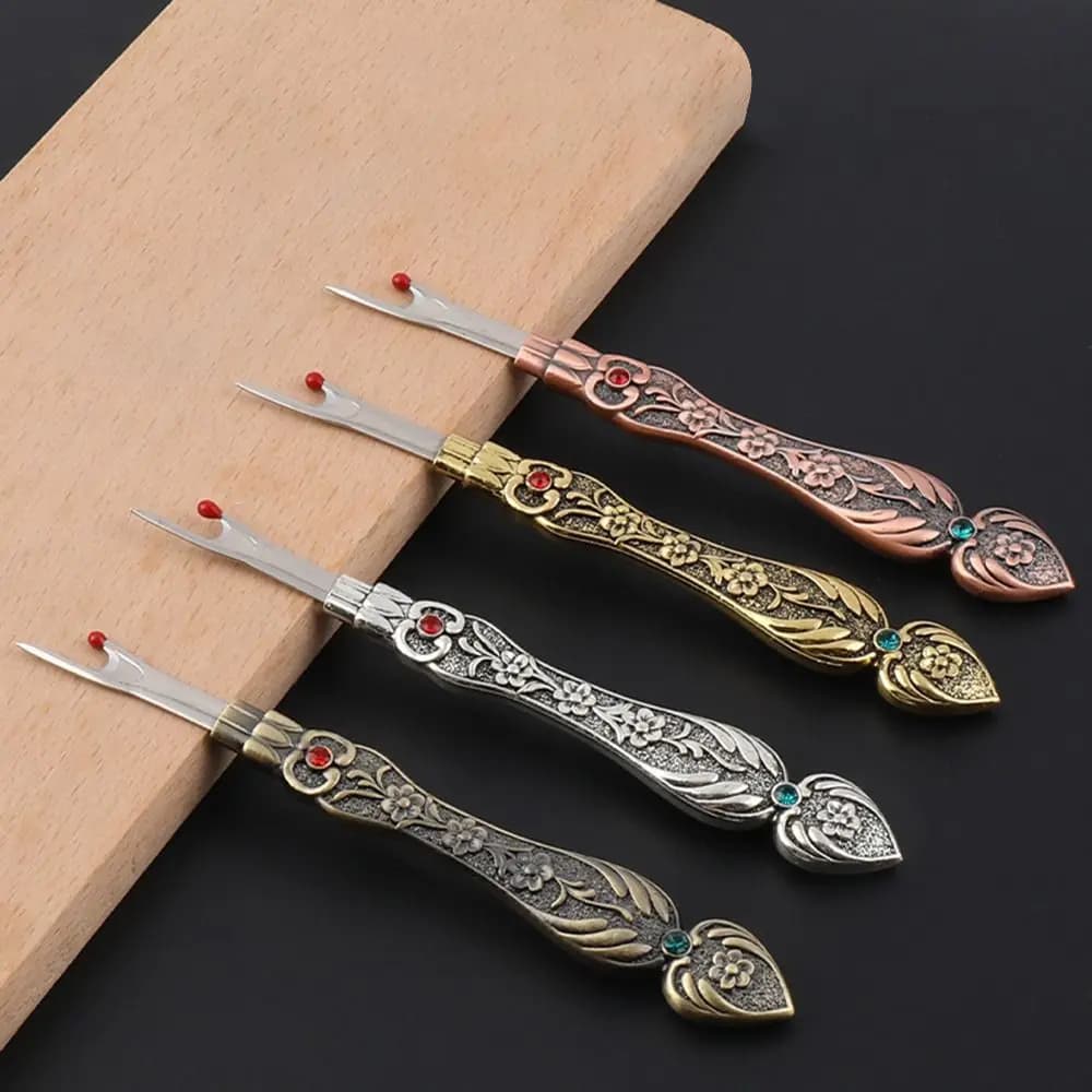 Retro Stitch Remover ripper per cuciture filo Unpicker strumento per cucire tagliafilo per cucire strumenti per ricamo artigianale