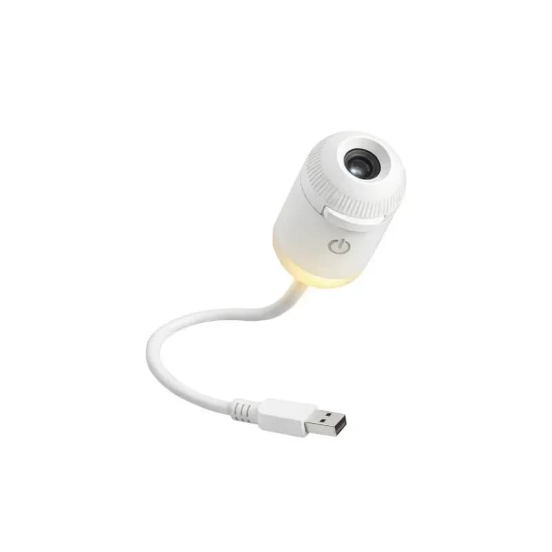 2026 new 2-in-1 mini projector LED wiring-free, starry sky atmosphere suitable for bedroom sleep and decorative gifts
