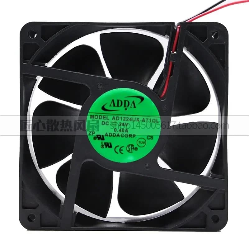 ADDA AD1224UX-A71GL 24V 0.40A 12038 12CM Inverter Cooling Fan for Taiwan