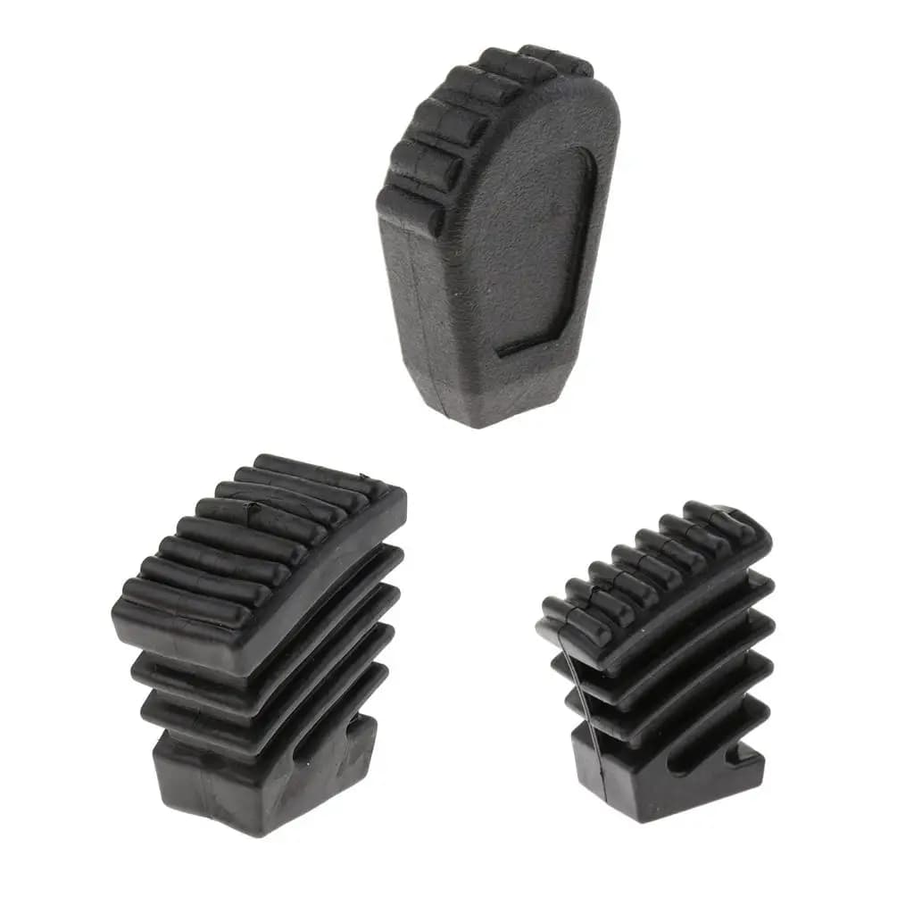 Piedini in Gomma per Batteria, Stabilizzatori per Accessori Hardware di Percussioni, Set Batteria Elettronica
