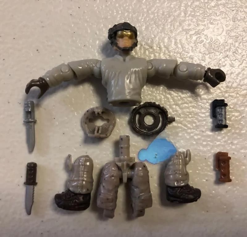 Mega Bloks Destiny Call Sleep Devil Ring Toy Dolls Random Figure Building Blocks Magnetic Tile Accessories per ragazzi e ragazze