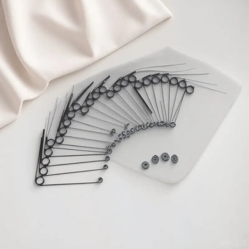 25Pcs V-Shape Pruning Shear Replacement Springs High Strength Stainless Steel Corrosion Resistant for Garden Tools Pruners