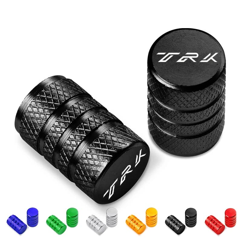 2 Pezzi Tappi Valvola Pneumatici Moto in Alluminio CNC, Coperchi Ermetici per Benelli TRK 502 502X TRK502/X Tutti gli Anni