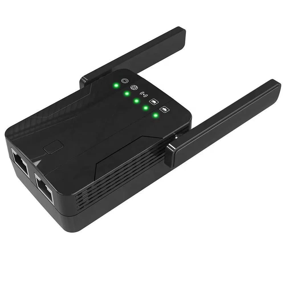 Amplificatore mobile Wifi dual band AC1200Mbps Wifi Extender Mesh Ripetitore Wifi esterno a lungo raggio 5Km