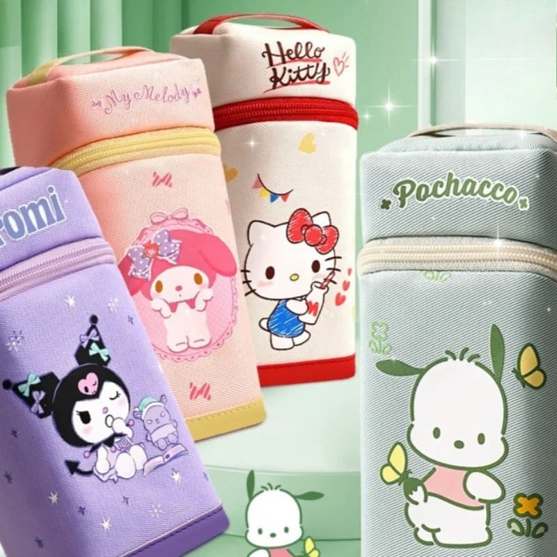 Astuccio Sanrio di alto valore dal nuovo design, portapenne di grande capacità, scatola di cancelleria multifunzionale per studenti della scuola primaria