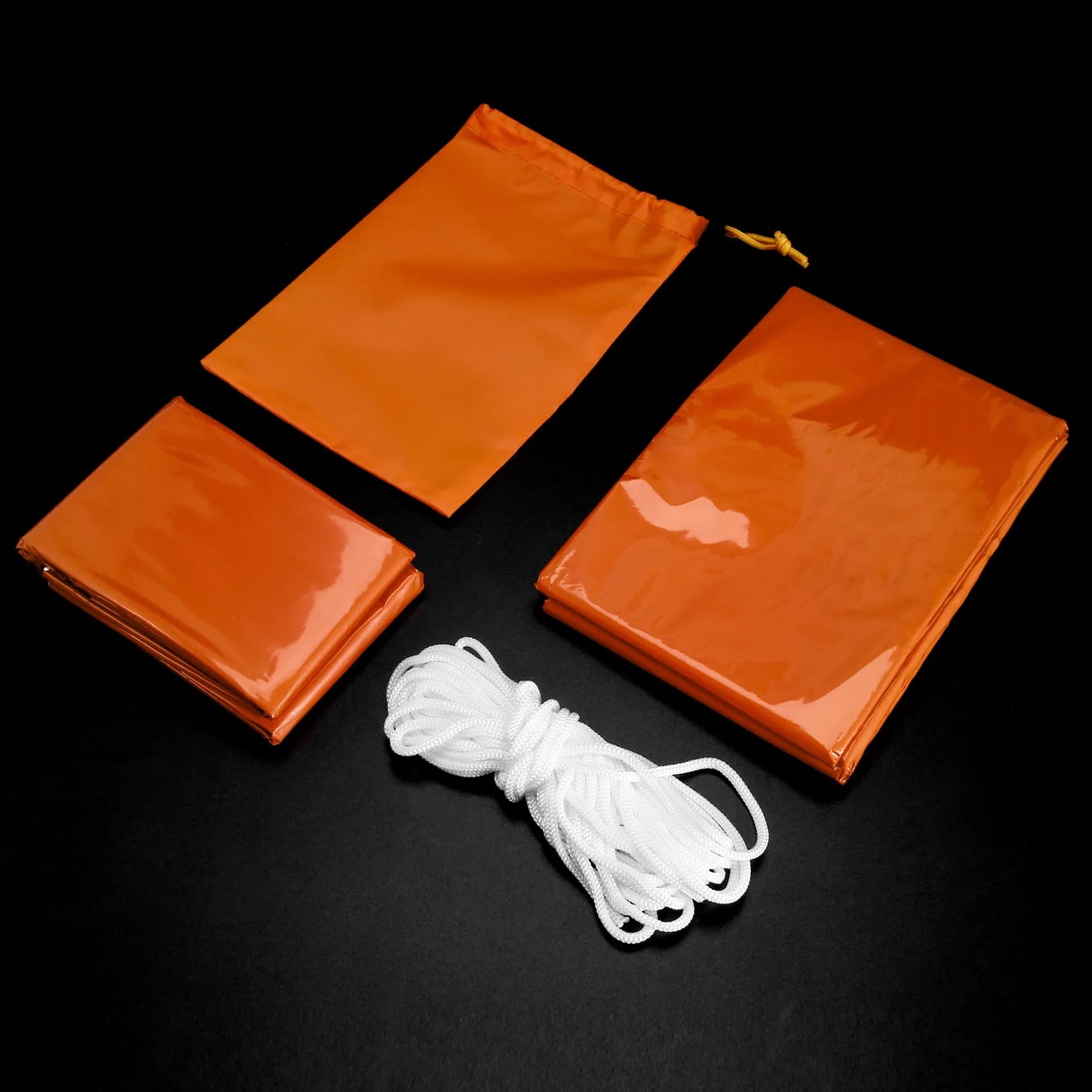 didyou 2 Person Survival Emergency Tent with Emergency Sleeping Bag- Waterproof Rescue Survival Tent ,Emergency Shelter