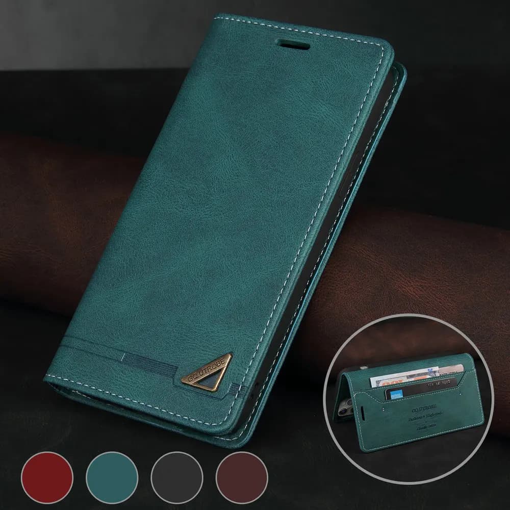 Luxury Case Magnetic Wallet Leather 360 Protect for Xiaomi Redmi 15c 14c 13c 12c 10c 9c NFC 9t 9a 10a Flip Cover RFID Book Funda