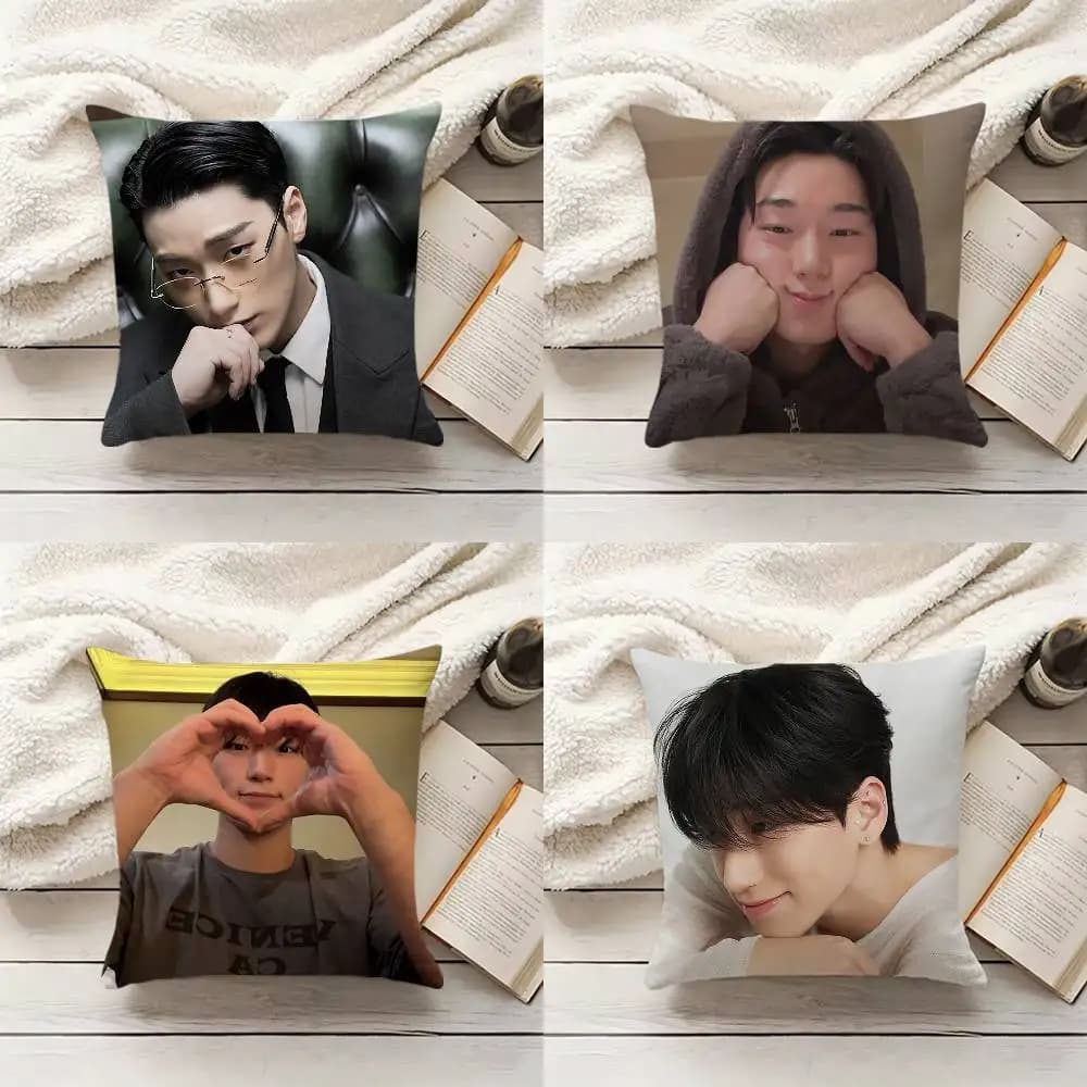 C-Choi S-San Pillow Cover Sofa Cushion Cover Home Room Decoration Children Gift