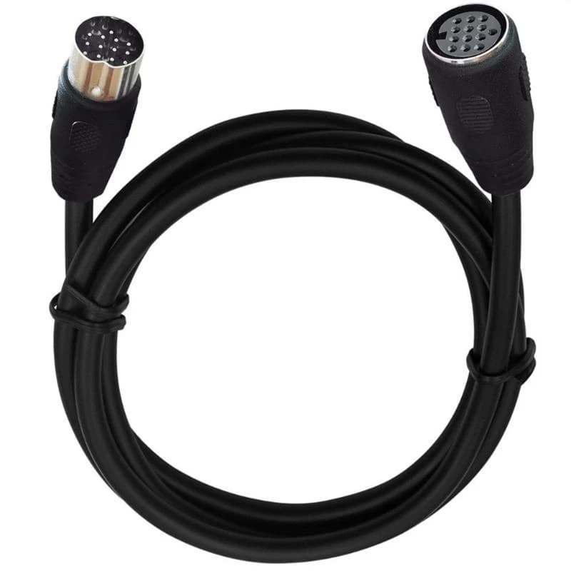 Cavo di segnale di alimentazione adattatore convertitore di estensione DIN 13 PIN maschio-maschio/femmina per dispositivi di bellezza e apparecchiature sceniche