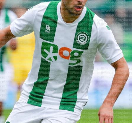 Football T-shirts from the new national team for men and women, breathable, fast drying, short sleeve T-shirt for sports training FC Groningen