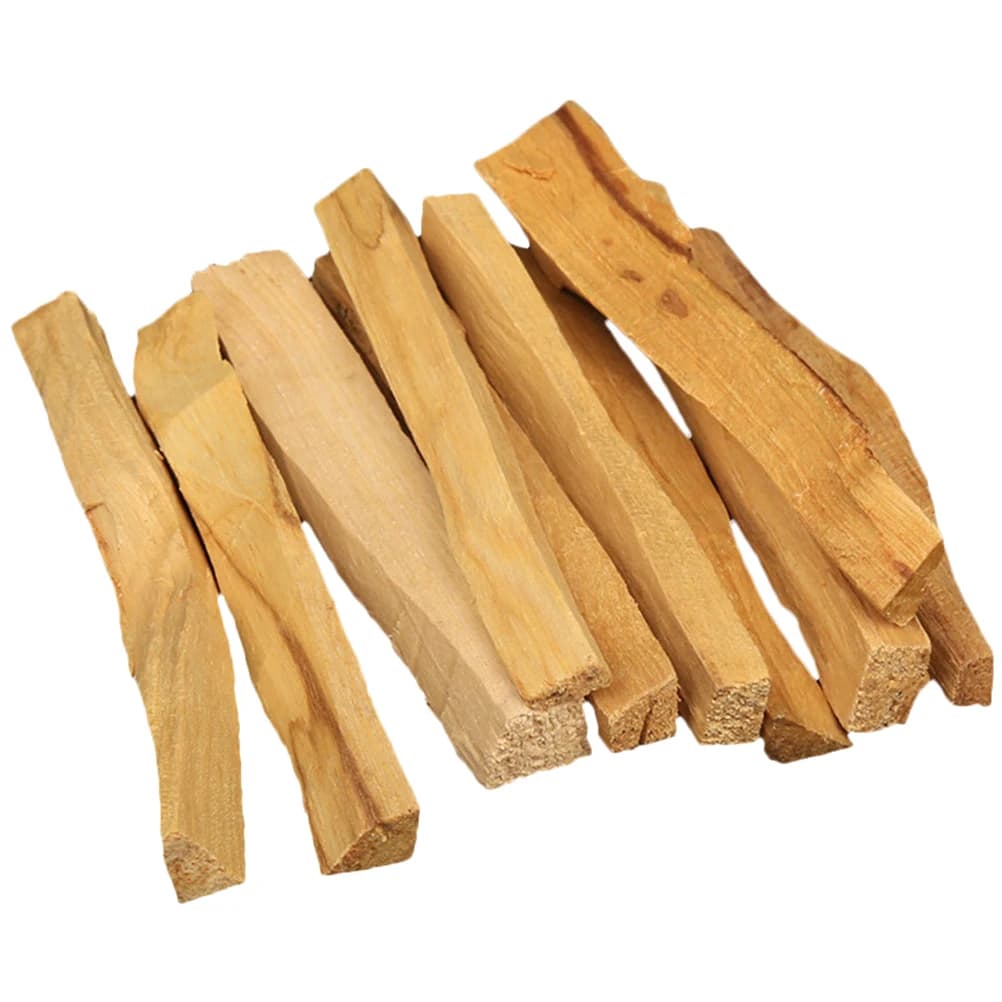 10 pezzi strisce di legno sacro bastoncini di incenso in legno di sandalo aromaterapia sbavature pulizia fragranza purificante camera da letto yoga regali per ufficio