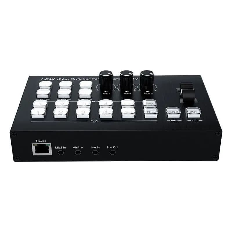 Scheda di acquisizione fotocamera multi-fotocamera USB 3.0, obiettivo live stream push piattaforma di commutazione a quattro vie macchina all-in-one