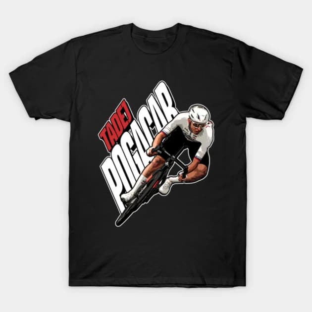 Tadej Pogacar Slovenian National Champion Bicycle T-Shirt Cotton Graphic Tee Men Women Summer Streetwear