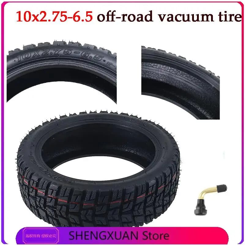 10x2.75-6.5 Off-road Vacuum For iX3 iX4 iX7 Pro Max G30 For Speedway 5 Dualtron 3 Electric Scooter 10 Inch 10*2.75-6.5 Tire Part