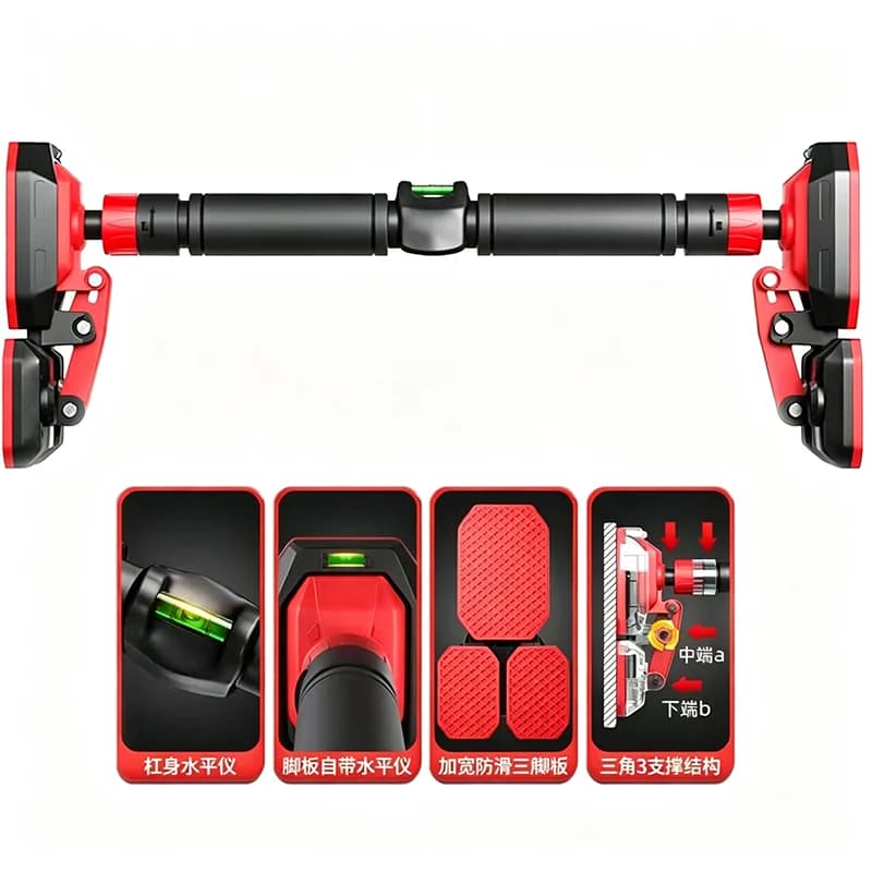 Door Horizontal Bar Steel Adjustable Training Bars for Home Sport Workout Pull Up Arm Training Sit Up Bar Fitness Equipm