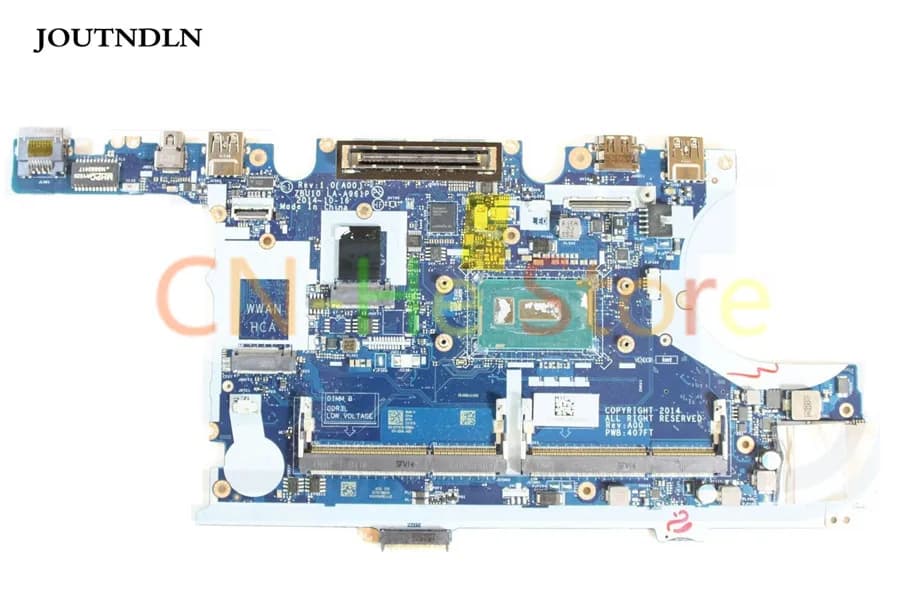 JOUTNDLN originale per Dell Latitude E7450 scheda madre del computer portatile tff9 0 TFVF9 CN-0TFVF9 i5-5300U ZBU10 LA -A961P DDR3