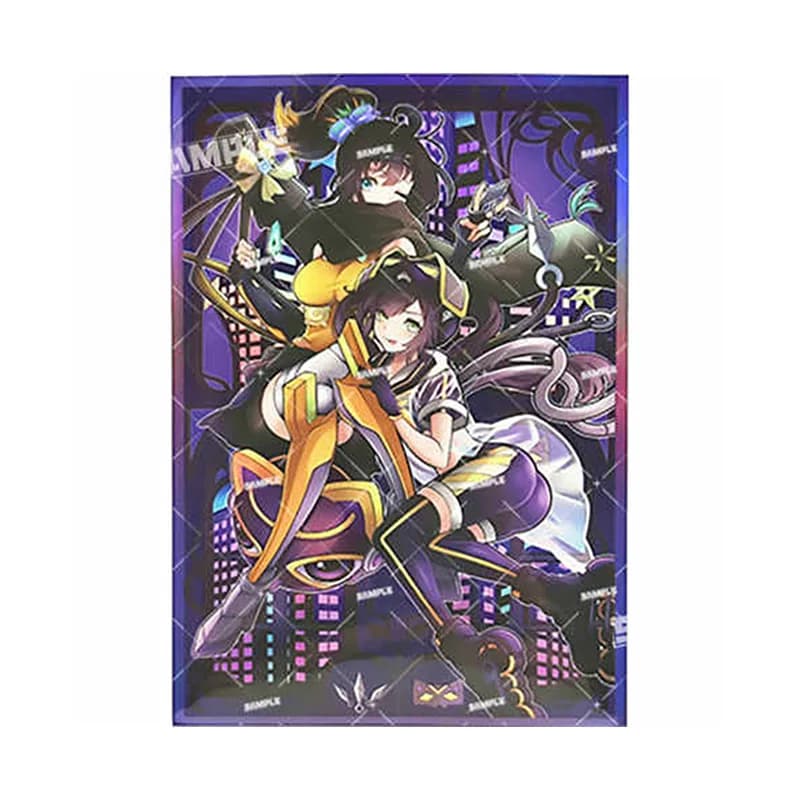 50 pezzi/set Yu-Gi-OH! S:P Little Knight I:P Maskerena Flash Card Sleeve Anime Game Collection Card Custodia protettiva regalo 63 * 90mm