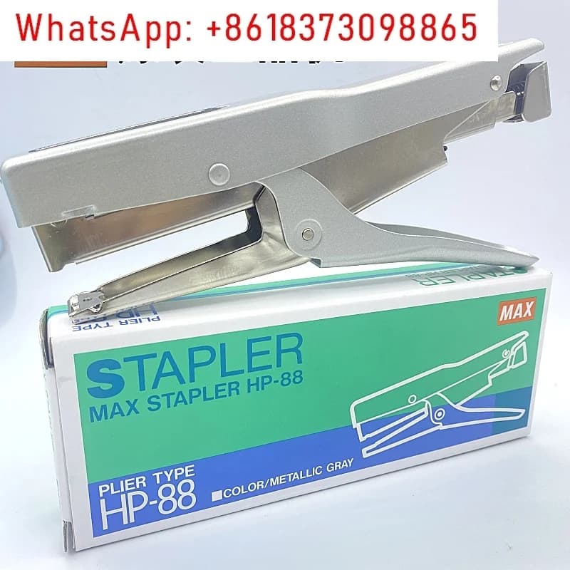 Il Giappone ha importato MAX Meikes, cucitrice manuale, cucitrice B8 per chiodo ad arco HP-88