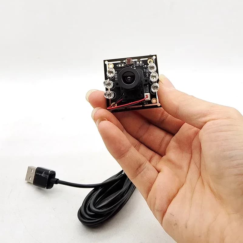 2MP Day Night Vision IR Led HD1080P USB camera module UVC Plug Play Webcam without driver for Android Linux Windows Mac