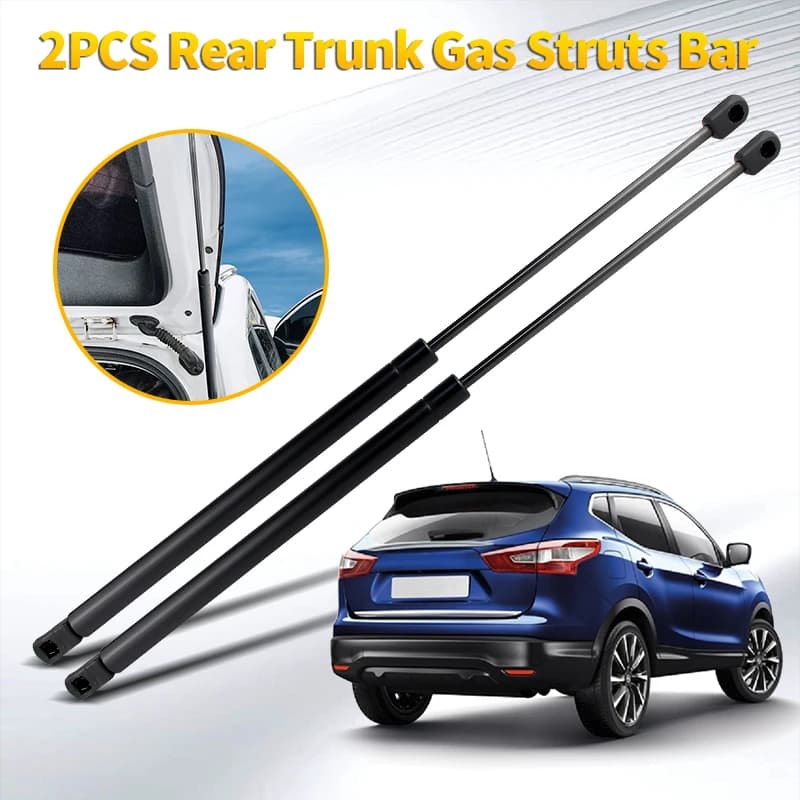 2PCS Rrear Trunk Shock Lift Tailgate Gas Spring Strut For Nissan Qashqai II J11 2013 2014 2015-2022 OEM#:90450-4EA0A,90450-4EA1A