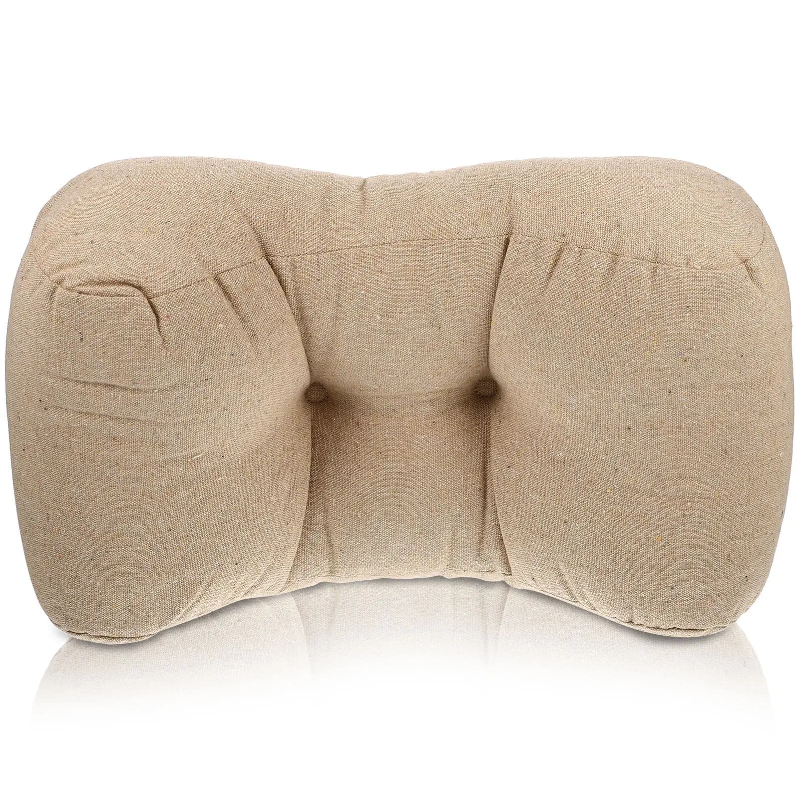Cuscino di Supporto Lombare per Auto e Sedia da Ufficio, Cuscino per Schienale, Sollievo per la Parte Bassa della Schiena, Supporto per la Vita in Cotone Confortevole