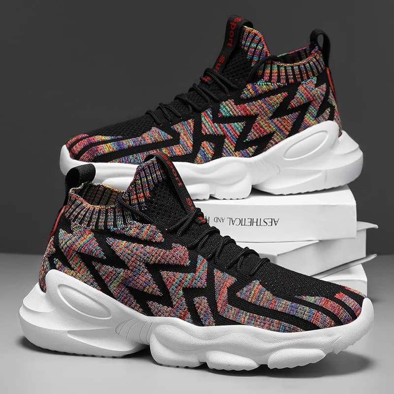 Sneakers da Uomo Estate 2026, Scarpe da Corsa alla Moda con Suola Morbida, Comode e Traspiranti, Scarpe da Tennis da Uomo di Design, Nuove Tenis Masculino