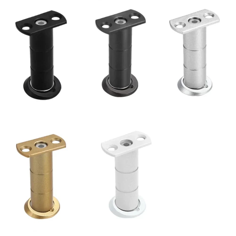 Door Stops Heavy Duty Door Holder Magnetic Invisible Door Stopper Door Hardware Door Stops With Screws Mute Buffer Door Stopper